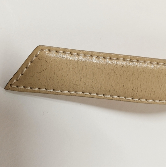 Paloma Picasso Vintage Italian Leather Pin Belt 3/4\